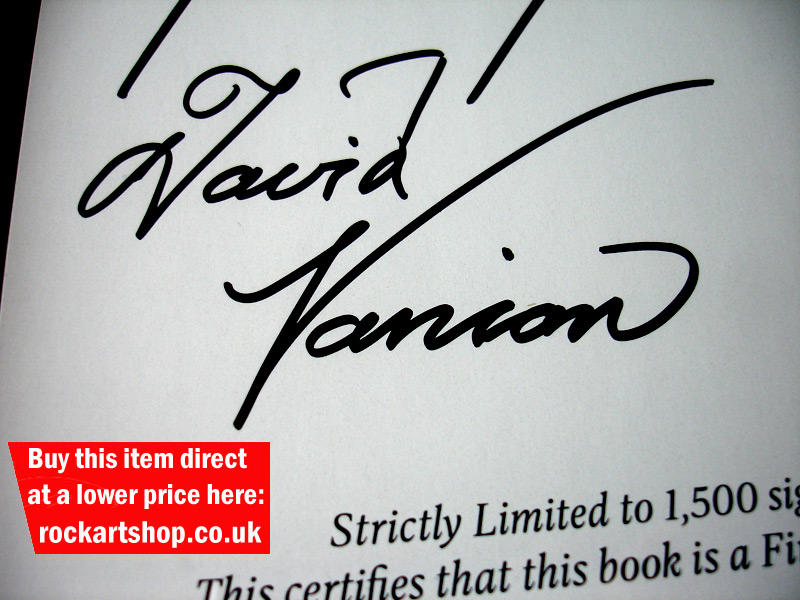 Dave Vanian Signed