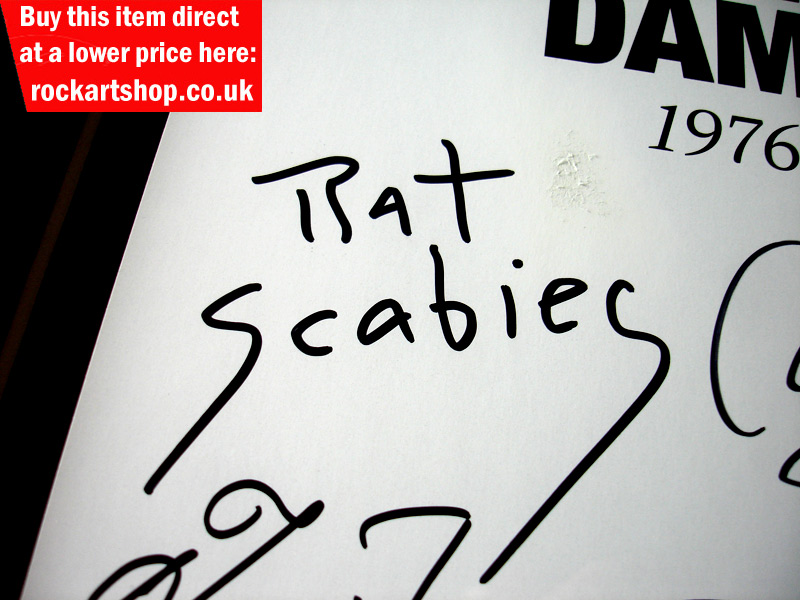 Rat Scabies Signed