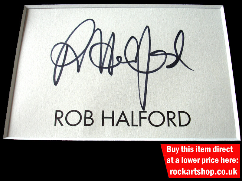 ROB HALFORD Signature