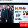 DEF LEPPARD SIGNED MUSIC MEMORABILIA DEF LEPPARD SIGNED MUSIC MEMORABILIA