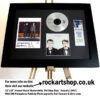 PET SHOP BOYS SIGNED MUSIC MEMORABILIA NEIL TENNANT CHRIS LOWE