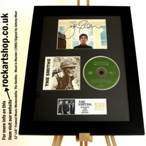 THE SMITHS SIGNED MEAT IS MURDER AUTOGRAPHED JOHNNY MARR