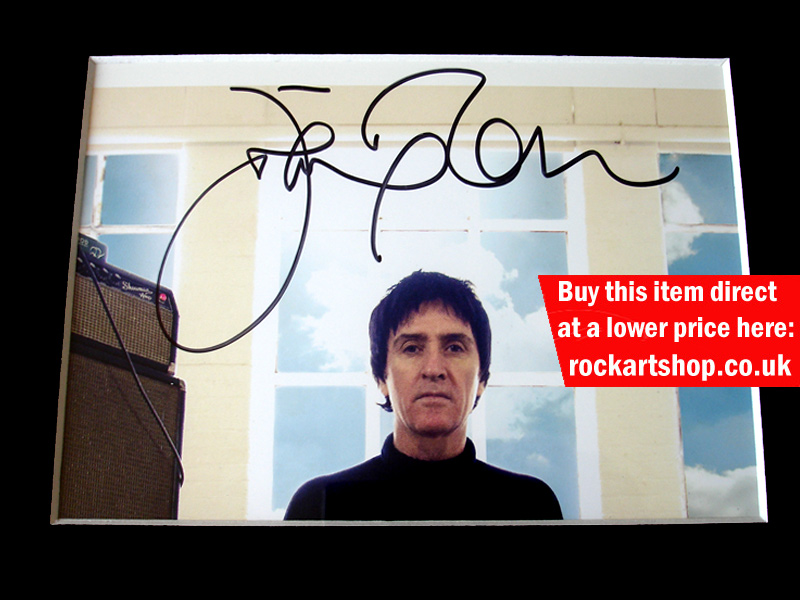 JOHNNY MARR AUTOGRAPH