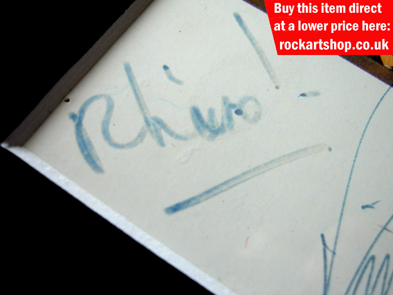 John 'Rhino' Edwards Autograph