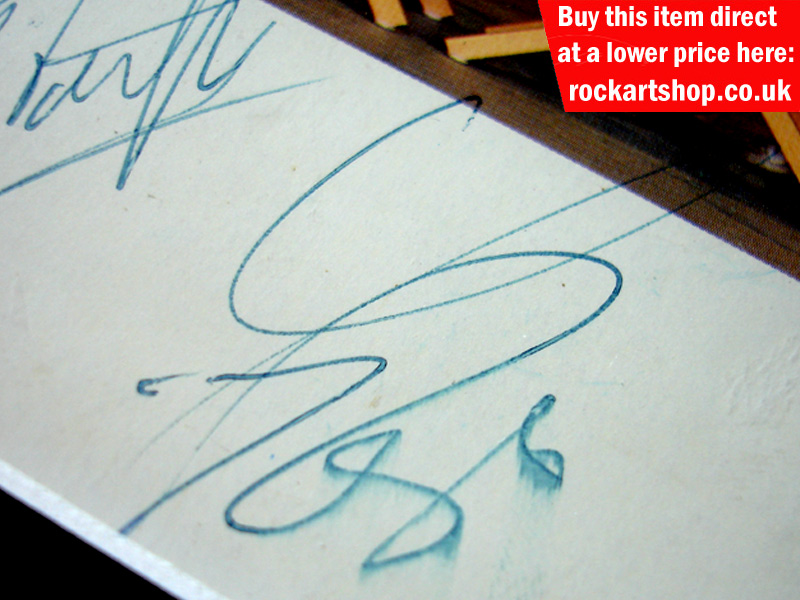 Francis Rossi Autograph