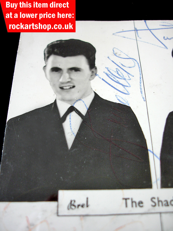Bruce Welch Autograph Bruce Welch Autograph
