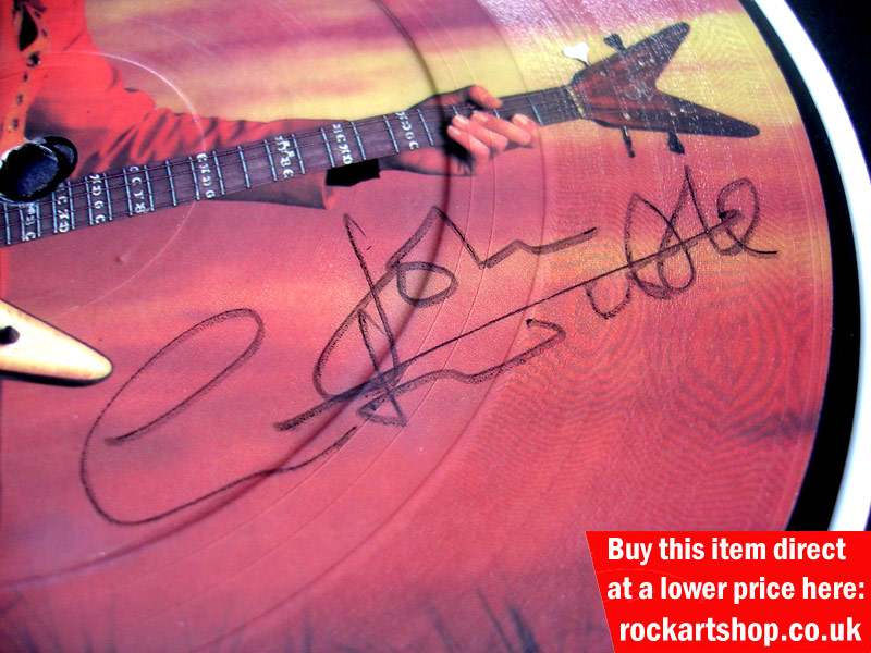 JOHN ENTWISTLE AUTOGRAPH
