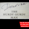 Donovan Autograph