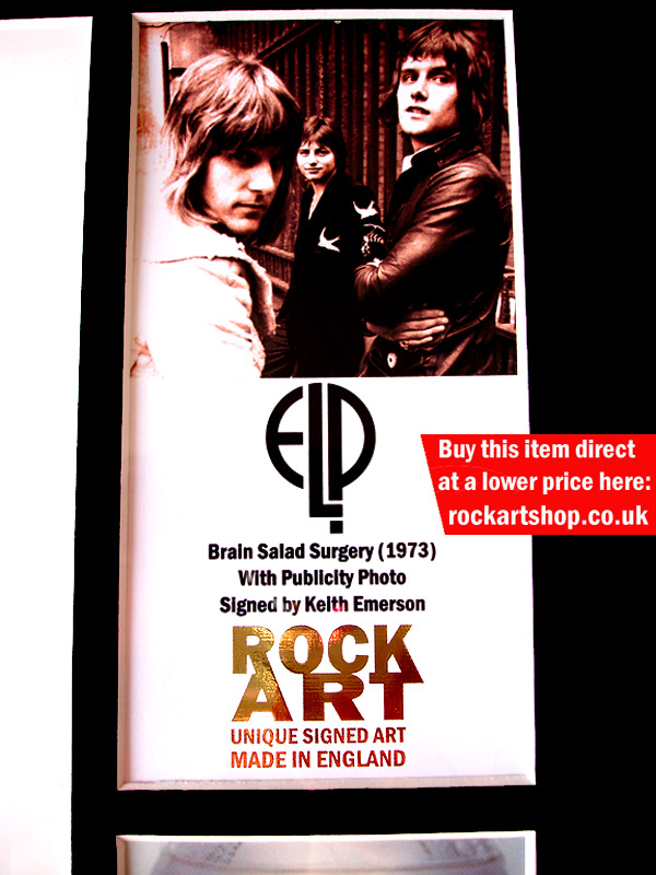 ROCK ART SIGNED MUSIC MEMORABILIA
