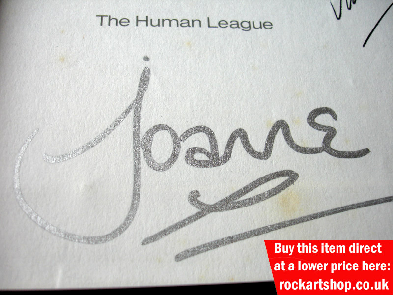 Joanne Catherall Autograph Joanne Catherall Autograph