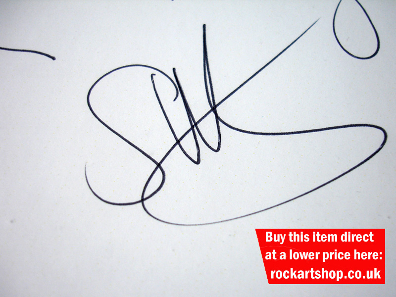 Steve Rothery Autographed