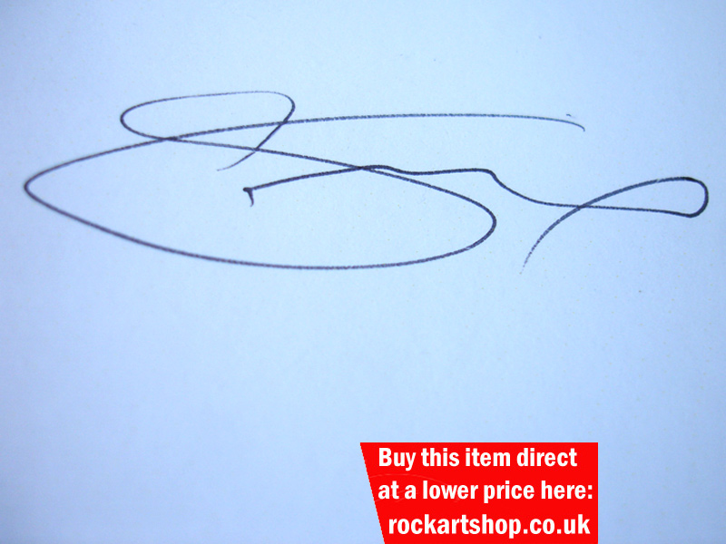 Ian Mosley Autographed