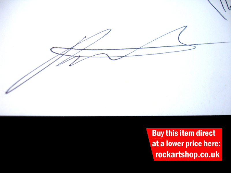 Pete Trewavas Autographed