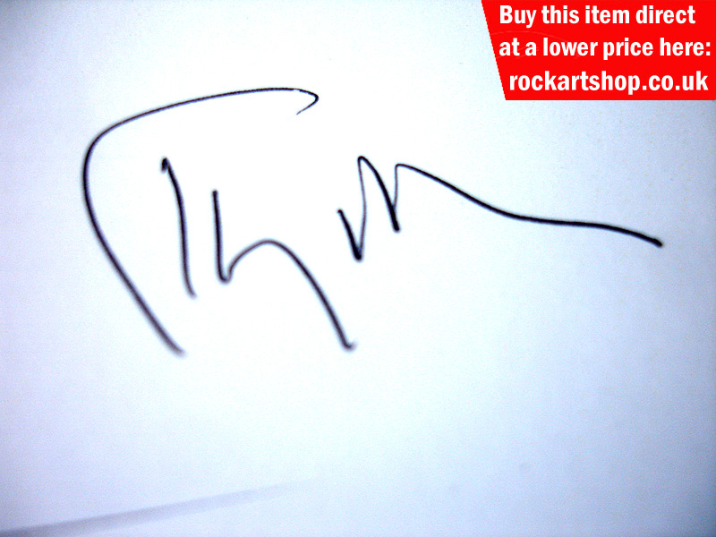 Steve Hogarth Autographed