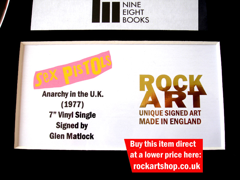 ROCK ART SIGNED MUSIC MEMORABILIA ROCK ART SIGNED MUSIC MEMORABILIA