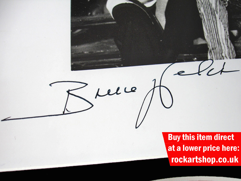 Bruce Welch Autograph