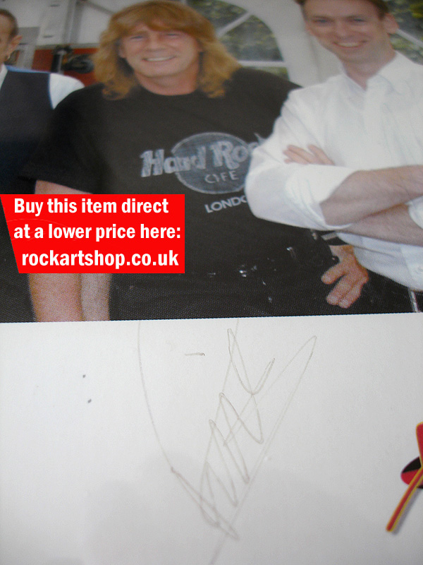 Rick Parfitt Autograph