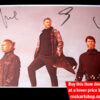 Signed by Gary Barlow, Mark Owen & Howard Donald