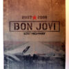 BON JOVI fully Signed Lost Highway Programme