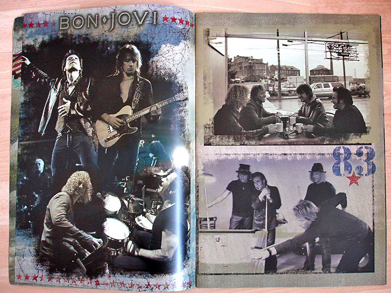 BON JOVI Autographed Lost Highway Programme